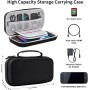 Lmcpa Funda para Consola Nintendo Switch 2 2025, Bolsa de Viaje con 20 Cartuchos de Juego, Estuche Rígido Portátil Protector