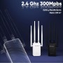 Atoveir Repetidor WiFi, Amplificador de Señal WiFi Potente con Diseño Ultradelgado, 2.4 GHz Amplificador WiFi, Fácil de Instalar
