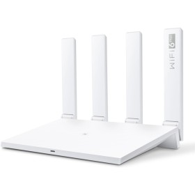 Huawei AX3 Router WiFi 6 Plus AX3000 2404Mbps/5GHz + 574Mbps/2.4GHz, Doble Banda, 4 Puertos Gigabit Ethernet WAN/LAN, Control
