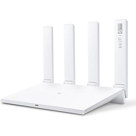 Huawei AX3 Router WiFi 6 Plus AX3000 2404Mbps/5GHz + 574Mbps/2.4GHz, Doble Banda, 4 Puertos Gigabit Ethernet WAN/LAN, Control