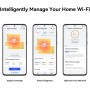 Huawei AX3 Router WiFi 6 Plus AX3000 2404Mbps/5GHz + 574Mbps/2.4GHz, Doble Banda, 4 Puertos Gigabit Ethernet WAN/LAN, Control