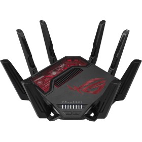 ASUS ROG Rapture GT-BE19000 - Router Gaming WiFi 7 tribanda (802.11be), 320 MHz y 4096-QAM, MLO, Dos Puertos 10G, AI WAN, Gaming