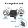 Altavoz de Audio estéreo portátil con vibración, 2x25W, con amplificad