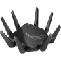 ASUS ROG Rapture GT-BE19000 - Router Gaming WiFi 7 tribanda (802.11be), 320 MHz y 4096-QAM, MLO, Dos Puertos 10G, AI WAN, Gaming