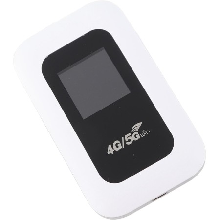 Router WiFi 4G LTE, Dongle Portátil de Módem de Punto de Acceso Inalámbrico, con Ranura para Tarjeta SIM, Pantalla LED de 1,44