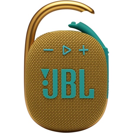 JBL Clip 4 - Mini Altavoz Bluetooth portátil, Gran Sonido y Bajos potentes, mosquetón Integrado, Impermeable IP67 y Resistente