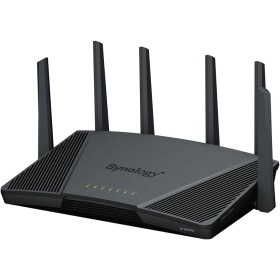 Synology RT6600ax Router WiFi6 1xWAN 3xGbE 1x2.5Gb routeur Sans Fil Tri-Bande (2,4 GHz / 5 GHz / 5 GHz) Noir