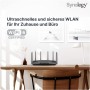 Synology RT6600ax Router WiFi6 1xWAN 3xGbE 1x2.5Gb routeur Sans Fil Tri-Bande (2,4 GHz / 5 GHz / 5 GHz) Noir