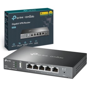 TL-R605 router Gigabit Ethernet Negro