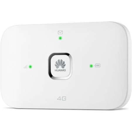 HUAWEI ‎E5576-322 - Enrutador inalámbrico 4G LTE 150Mbps (CAT4), WiFi portátil para Viajes con batería Recargable de 1500mAh. No