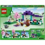 LEGO Minecraft El Santuario de Animales, Juguete de Construcción, Regalo para Niños y Niñas de 7 Años o Más y Fans del