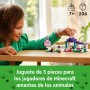 LEGO Minecraft El Santuario de Animales, Juguete de Construcción, Regalo para Niños y Niñas de 7 Años o Más y Fans del