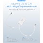 VONETS 2,4GHz Router WiFi Repetidor Ethernet de Puente Inalámbrico/Extensor de Punto de Acceso WiFi/Cobertura de señal, para