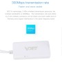 VONETS 2,4GHz Router WiFi Repetidor Ethernet de Puente Inalámbrico/Extensor de Punto de Acceso WiFi/Cobertura de señal, para