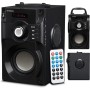 OVERMAX Soundbeat 5.0 Altavoz Bluetooth USB SD AUX Radio 20W Función Karaoke Reproducción de Audio Radio FM Mini Jack Lector de