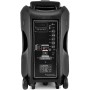 Party Light & Sound - PARTY-8LED - Altavoz a Pilas de 8"/20cm de 200W RMS con 1 micrófono con Cable y Efecto de luz en el woofer