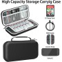 HEYSTOP Funda de Transporte para Consola Nintendo Switch 2, Estuche Protector de Viaje de Gran Capacidad con 12 Ranuras para