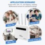 Enrutador WiFi 6 LTE con ranura para tarjeta SIM 4G, módem WiFi de 300