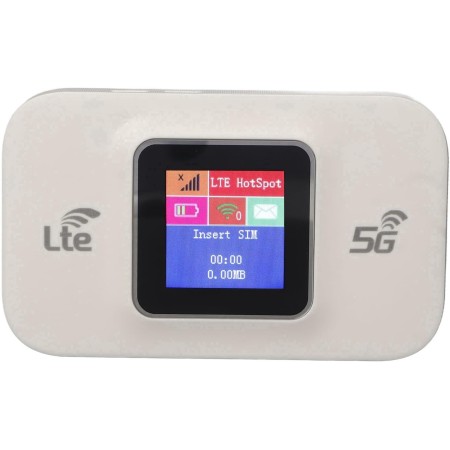 Akozon Router WiFi USB,Pocket 4G WiFi 300Mbps Plug and Play Ranura para Tarjeta SIM 4G USB WiFi portátil para Europa Hogar