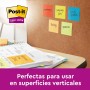 Post-it Notas Super Sticky Colección Carnival - Paquete de 12 Blocs, 90 Hojas por Bloc (76 mm x 76 mm) - Notas Autoadhesivas