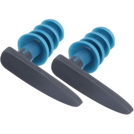 2PCS Buceo Elástico Suave Impermeable Tapones para los Oídos Equipo de Natación Profesional Suministros Tapones para los Oídos