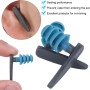 2PCS Buceo Elástico Suave Impermeable Tapones para los Oídos Equipo de Natación Profesional Suministros Tapones para los Oídos
