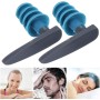 2PCS Buceo Elástico Suave Impermeable Tapones para los Oídos Equipo de Natación Profesional Suministros Tapones para los Oídos