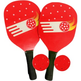 Juego de remo para niños, raqueta de pelota de pepino, raqueta de tenis de mesa profesional, maletín de almacenamiento compacto,