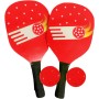 Juego de remo para niños, raqueta de pelota de pepino, raqueta de tenis de mesa profesional, maletín de almacenamiento compacto,