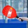 Juego de remo para niños, raqueta de pelota de pepino, raqueta de tenis de mesa profesional, maletín de almacenamiento compacto,