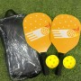 Juego de remo para niños, raqueta de pelota de pepino, raqueta de tenis de mesa profesional, maletín de almacenamiento compacto,