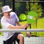 Juego de remo para niños, raqueta de pelota de pepino, raqueta de tenis de mesa profesional, maletín de almacenamiento compacto,