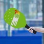 Juego de remo para niños, raqueta de pelota de pepino, raqueta de tenis de mesa profesional, maletín de almacenamiento compacto,