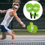 Juego de remo para niños, raqueta de pelota de pepino, raqueta de tenis de mesa profesional, maletín de almacenamiento compacto,
