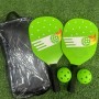 Juego de remo para niños, raqueta de pelota de pepino, raqueta de tenis de mesa profesional, maletín de almacenamiento compacto,