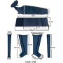 DELUXE13 Maquina de Presoterapia Profesional Piernas brazo barriga (3 intensidades 4 programas)