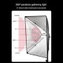 Tiandirenhe Softbox LED Kit, con 85W 2800K-5700K Luz LED de Temperatura de Bicolor, Softbox de 50x70cm, Control Remoto, Kit de