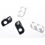 ANCLLO 2 Piezas De Acero Inoxidable Magnético Soporte De Flecha Tiro con Arco RH Arco Recurvo Soporte De Flecha para Caza