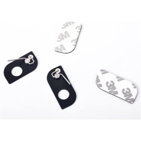 ANCLLO 2 Piezas De Acero Inoxidable Magnético Soporte De Flecha Tiro con Arco RH Arco Recurvo Soporte De Flecha para Caza