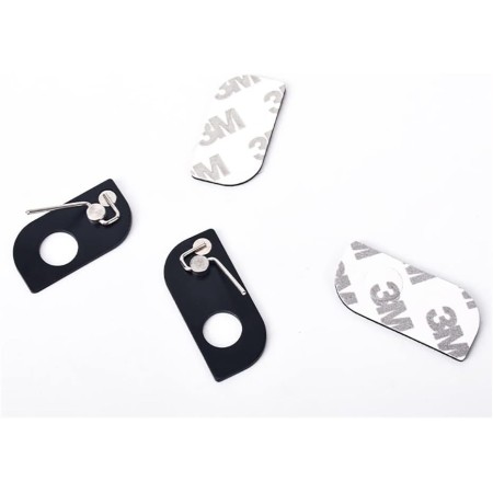 ANCLLO 2 Piezas De Acero Inoxidable Magnético Soporte De Flecha Tiro con Arco RH Arco Recurvo Soporte De Flecha para Caza