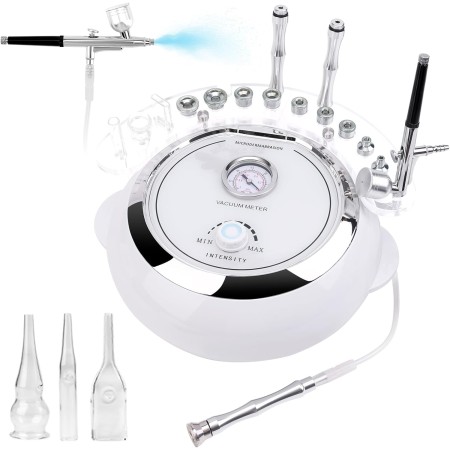 Dispositivo profesional de dermoabrasión, 3 in 1 Dispositivo de microdermoabrasión, microdermoabrasión de diamante, peeling