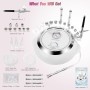 Dispositivo profesional de dermoabrasión, 3 in 1 Dispositivo de microdermoabrasión, microdermoabrasión de diamante, peeling