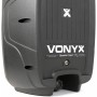 Vonyx PSS302 Sistema PA Set Completo Altavoces con Mezclador, Sistema de Sonido, 300 W, Set de Altavoces PA con Micrófono y