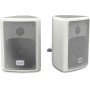 Audibax Pícolo PR-41W Pareja Altavoces Estantería HiFi y Sonorización 75 W Soporte Pared Incluido Blanco
