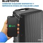 Vonyx VSA700-BP Altavoz portatil 15 Pulgadas y 1000w con batería, 3 micrófonos inalámbricos, Bluetooth 5.0, MP3, Amplificador