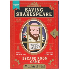 Ridley's Juegos: Timescape: Saving Shakespeare an Escape Room Game - Brainteasers - Mystery Resolving - Crack The Code -