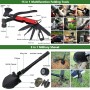AuRiver Kit de Supervivencia, Equipo de Emergencia, Kit Supervivencia con Hacha de Martillo Multifuncional, Kit de Emergencia