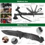 Kit de supervivencia y de primeros auxilios, 142 piezas, equipo profesional con bolsa Molle, para hombres, padres o esposos a