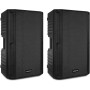 Vonyx VSA150S Juego de Altavoces Activos estéreo de 1000 W con Bluetooth, Reproductor de MP3 y Control Remoto - ¡Adecuado para