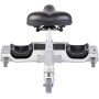 RUBI | Asiento Ergonómico Profesional SR-1 con Ruedas | Equipamiento de Seguridad Protección con Rodilleras Substituibles |